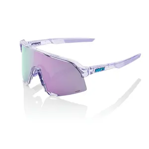 100 Percent S3 Polished Translucent Lavender Sunglasses