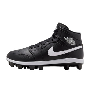 Nike Jordan 1 Retro Moulded MCS Cleats Black/White