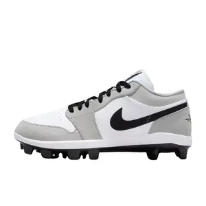 Nike Jordan 1 Retro MCS Low Moulded Cleats Grey