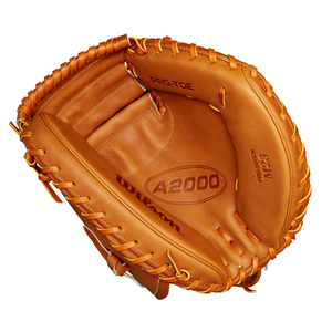 Wilson A2000 M23 33.5 Inch Catchers Mitt | Saddle Tan